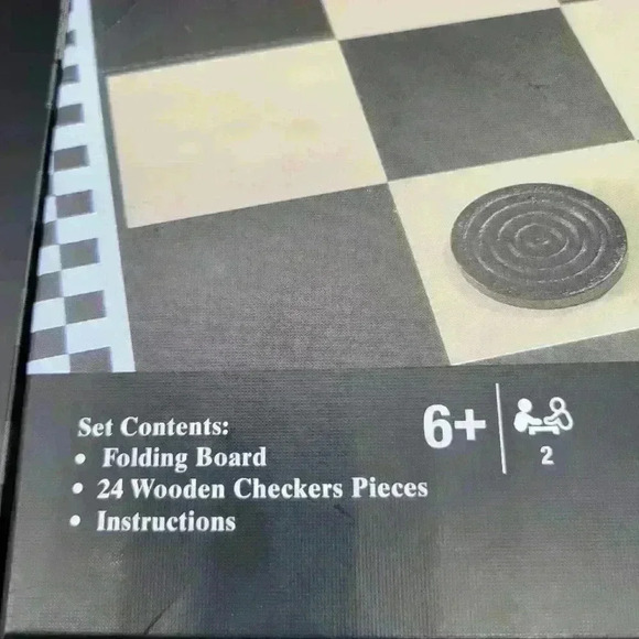 Pip Games Checkers CLASSIC GAME OF STRATEGY (2019 EDITION). NEW Sealed - Picture 3 of 8